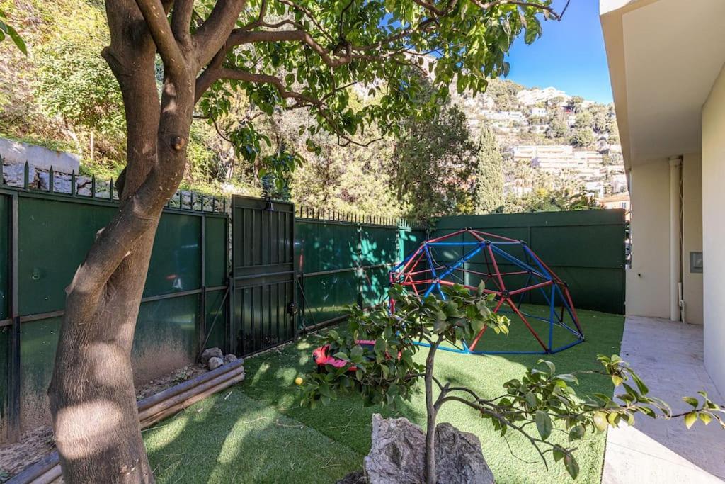 Villefranche Sur Mer:Appartement-Villa, Vue Mer, Jardin, Parking. Bagian luar foto