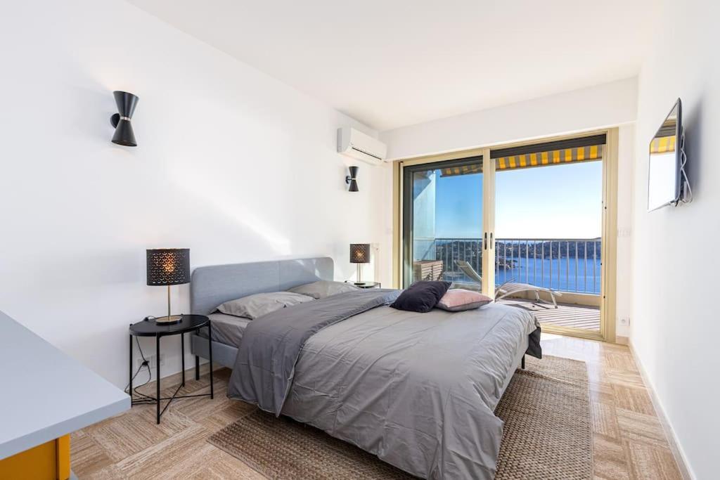 Villefranche Sur Mer:Appartement-Villa, Vue Mer, Jardin, Parking. Bagian luar foto